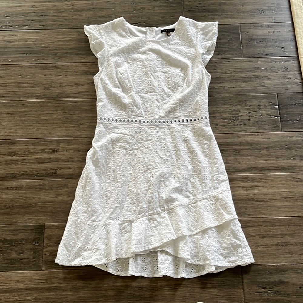 White Eyelet dress size 11